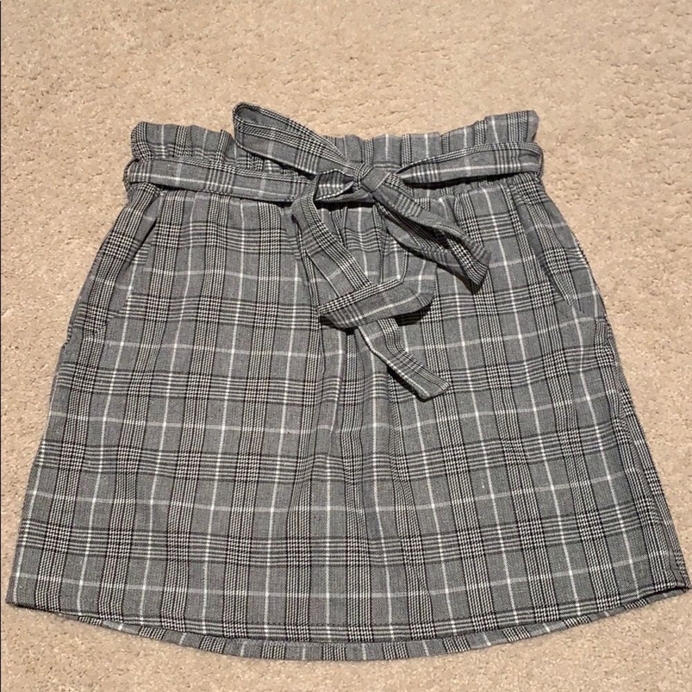 Plaid skirt